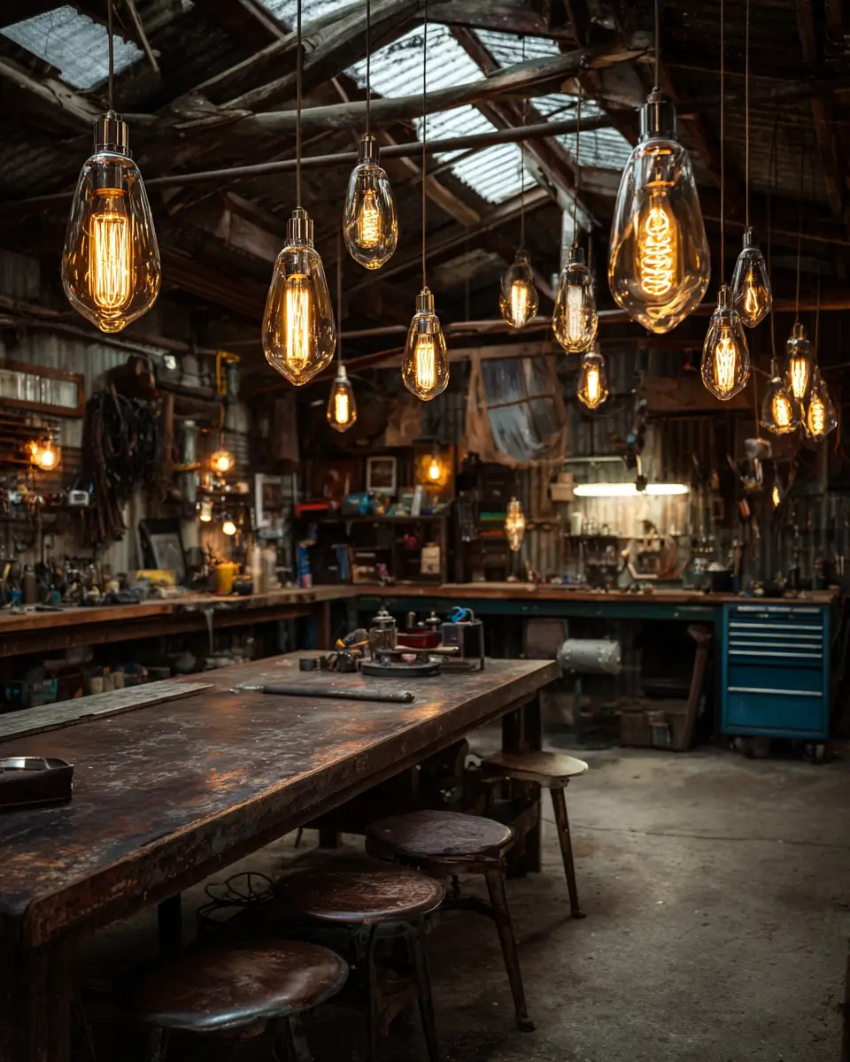 Organic Modern Garage Decor Ideas