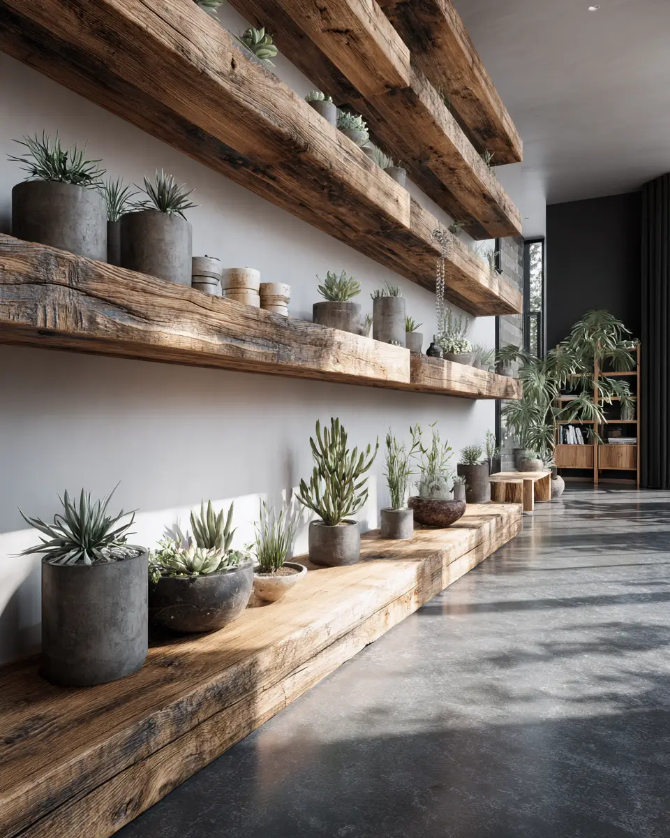 Organic Modern Garage Decor Ideas