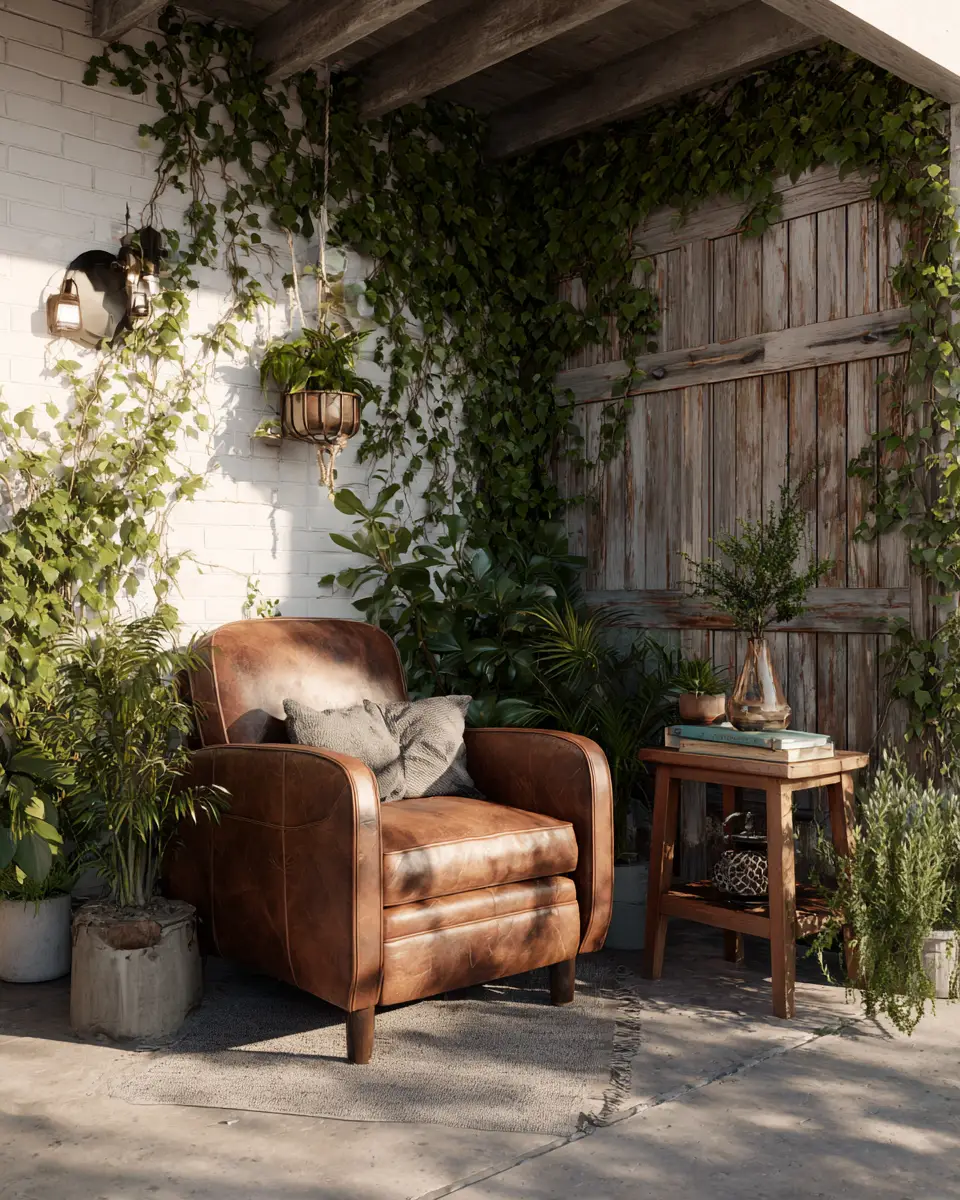 Organic Modern Garage Decor Ideas