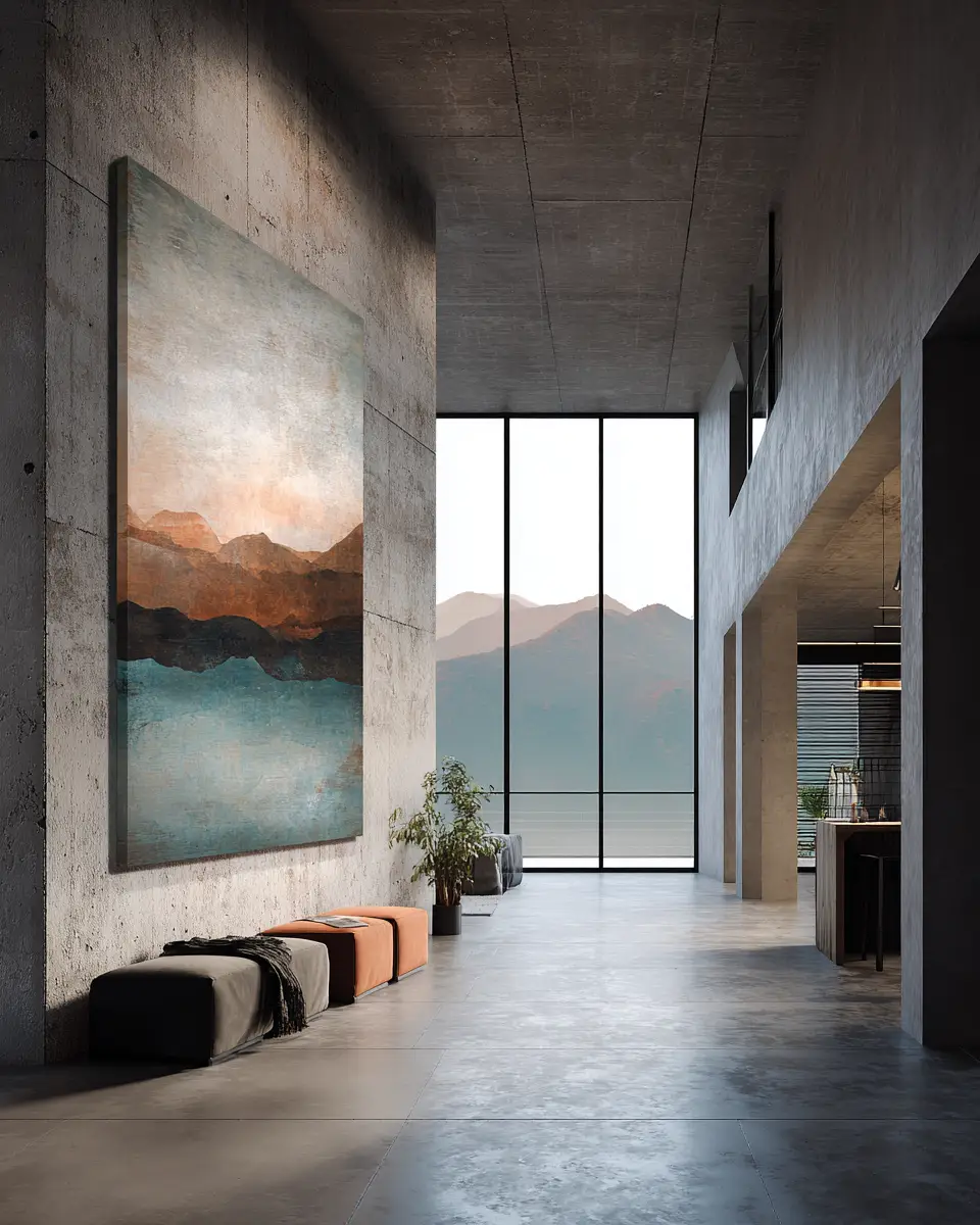 Organic Modern Garage Decor Ideas