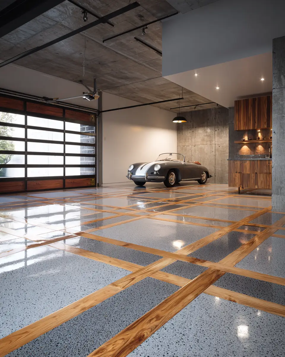 Organic Modern Garage Decor Ideas