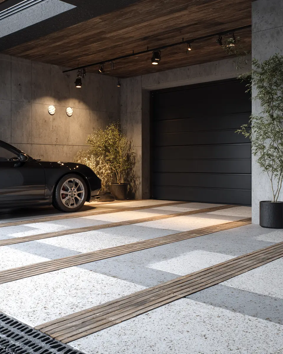 Organic Modern Garage Decor Ideas