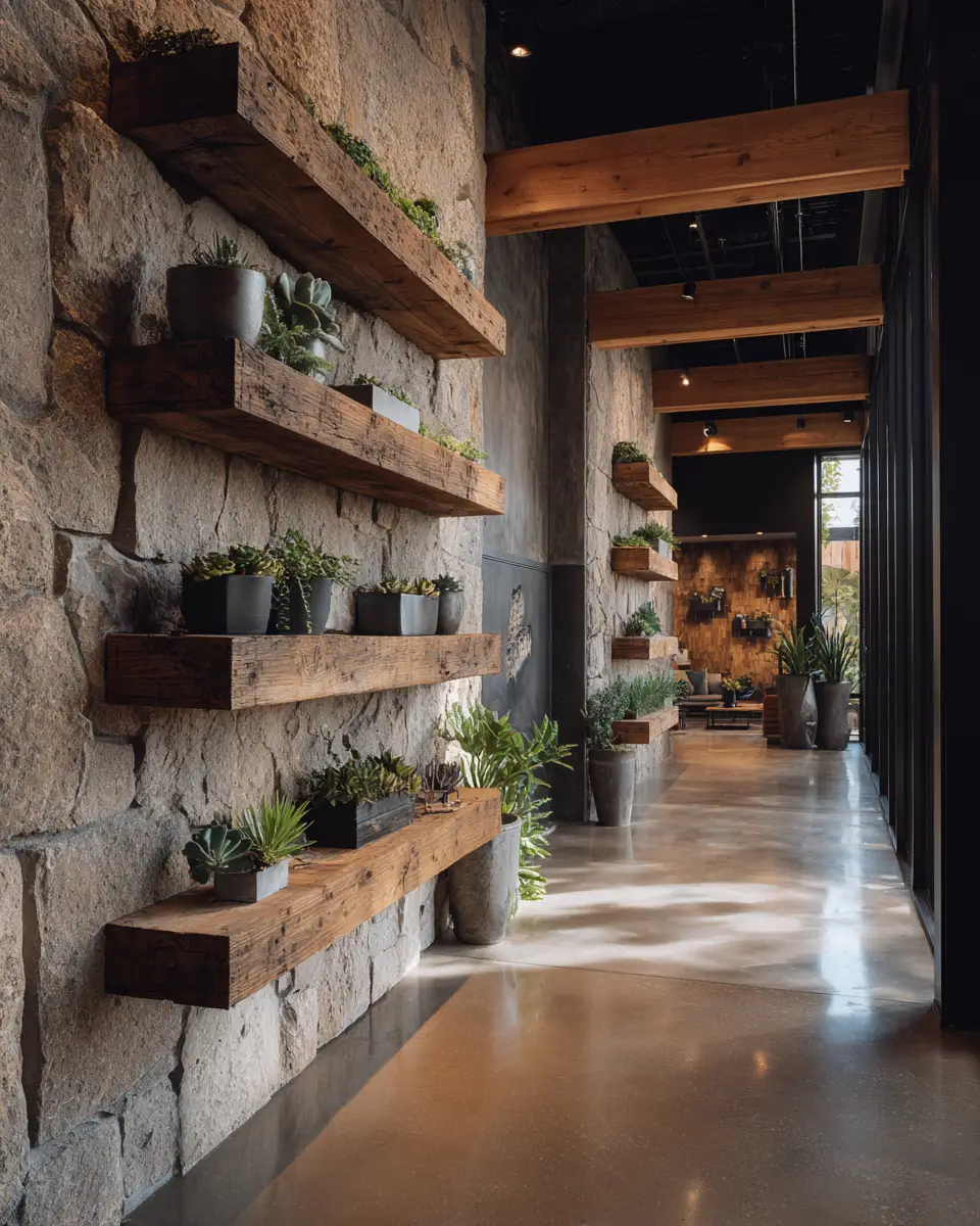 Organic Modern Garage Decor Ideas