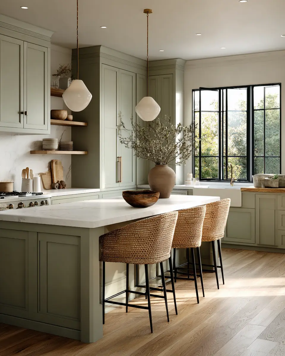 Organic Modern Kitchen Decor Ideas - Featured