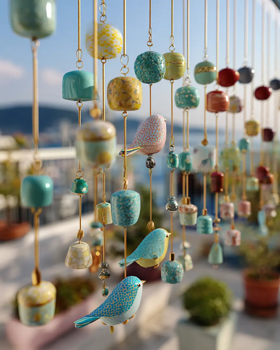 Patterned Balcony Decor Ideas