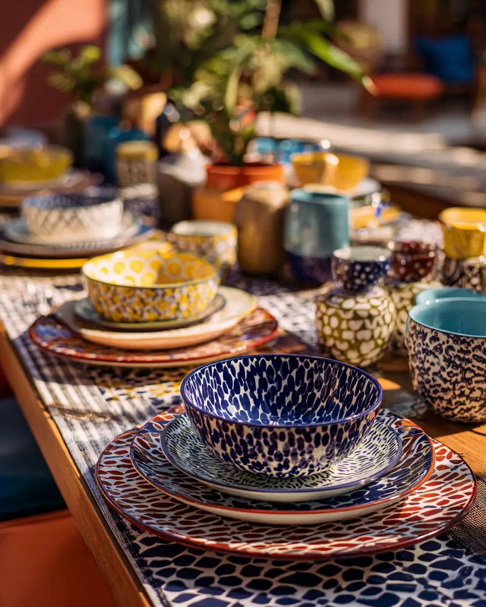 Patterned Balcony Decor Ideas