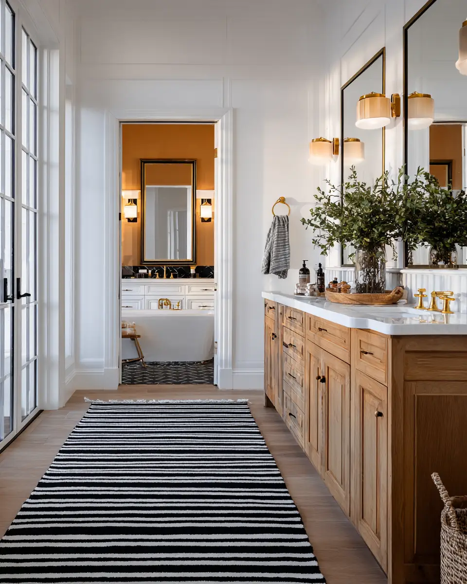 Patterned Bathroom Decor Ideas