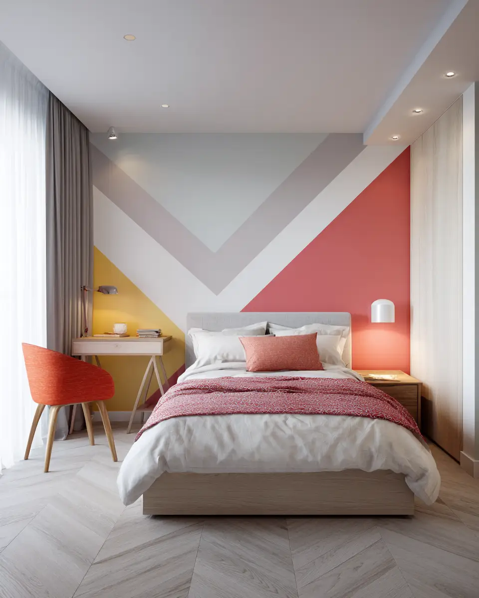 Patterned Bedroom Decor Ideas