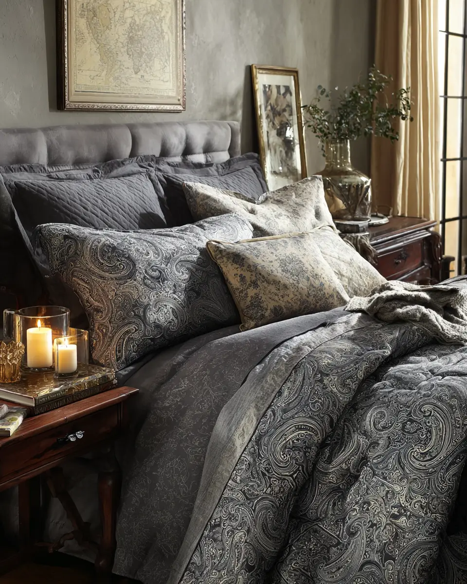 Patterned Bedroom Decor Ideas