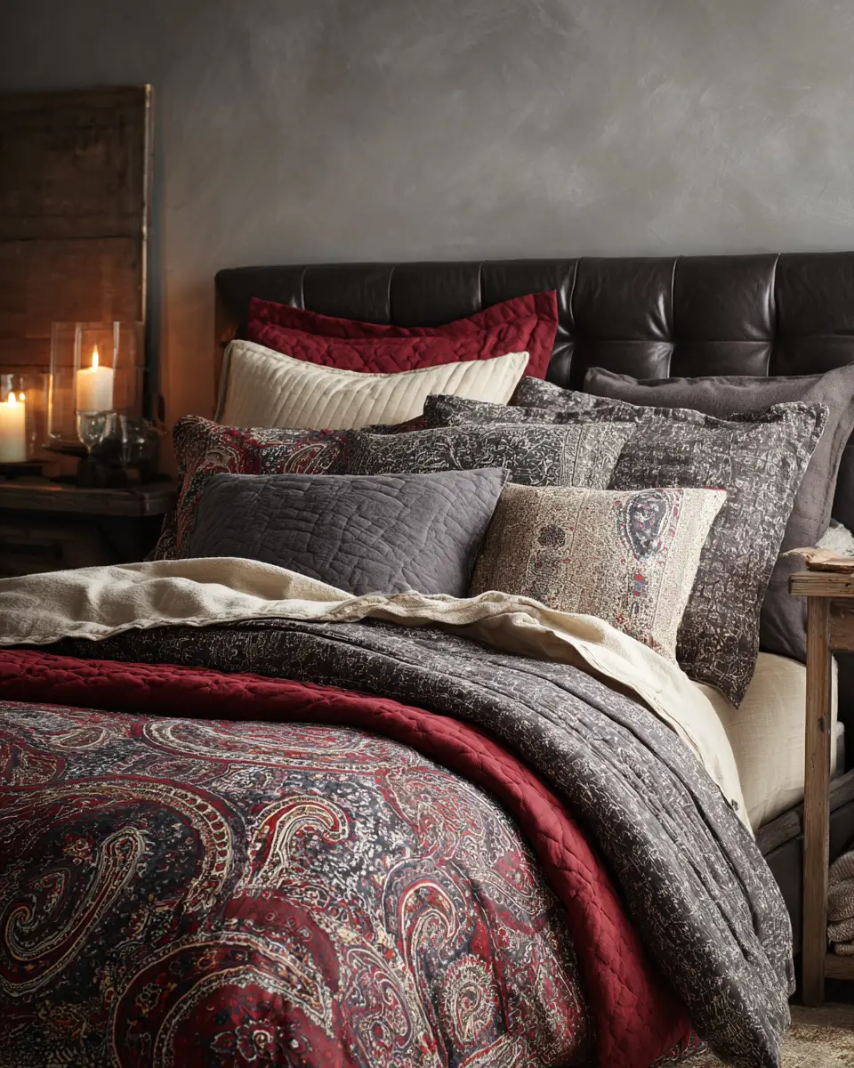 Patterned Bedroom Decor Ideas