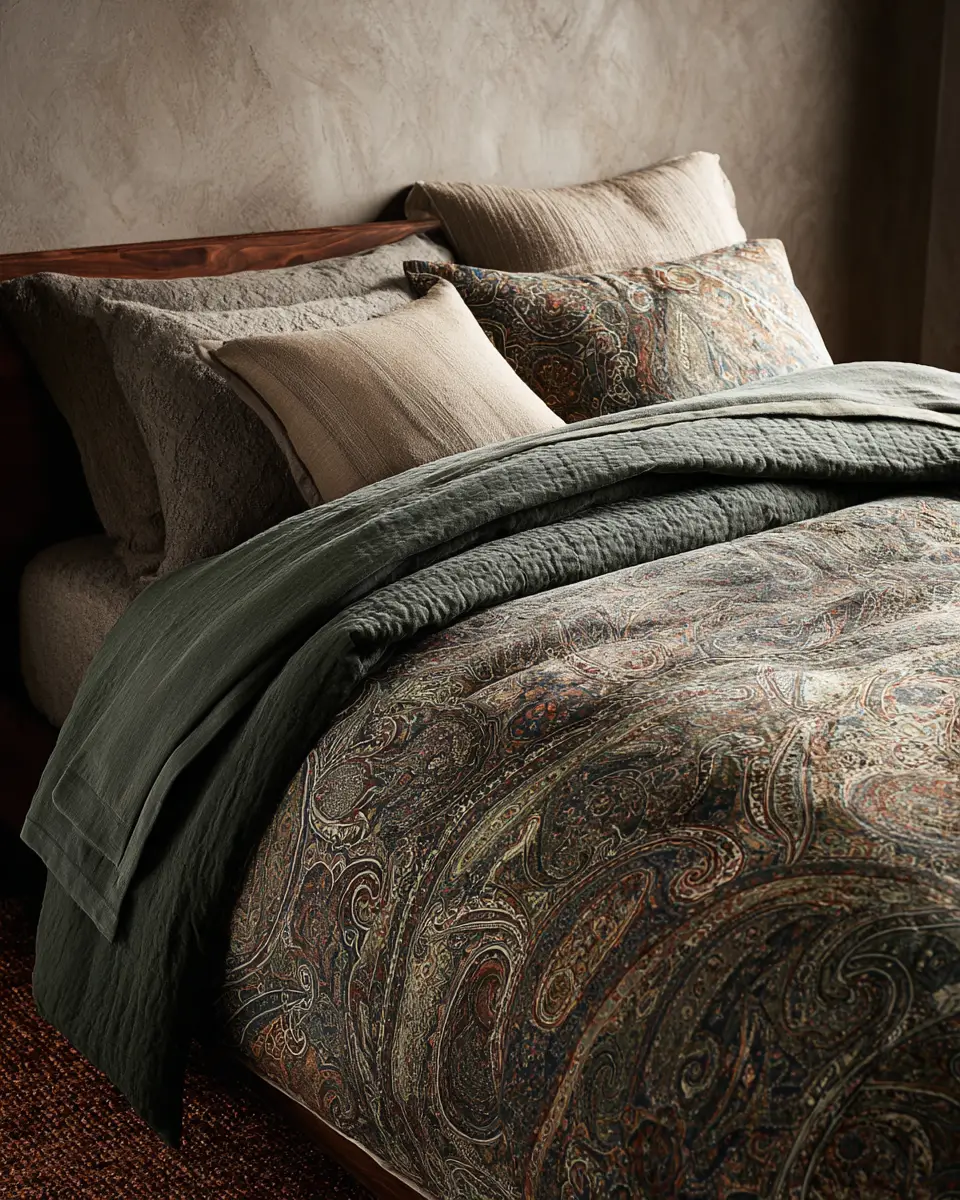 Patterned Bedroom Decor Ideas