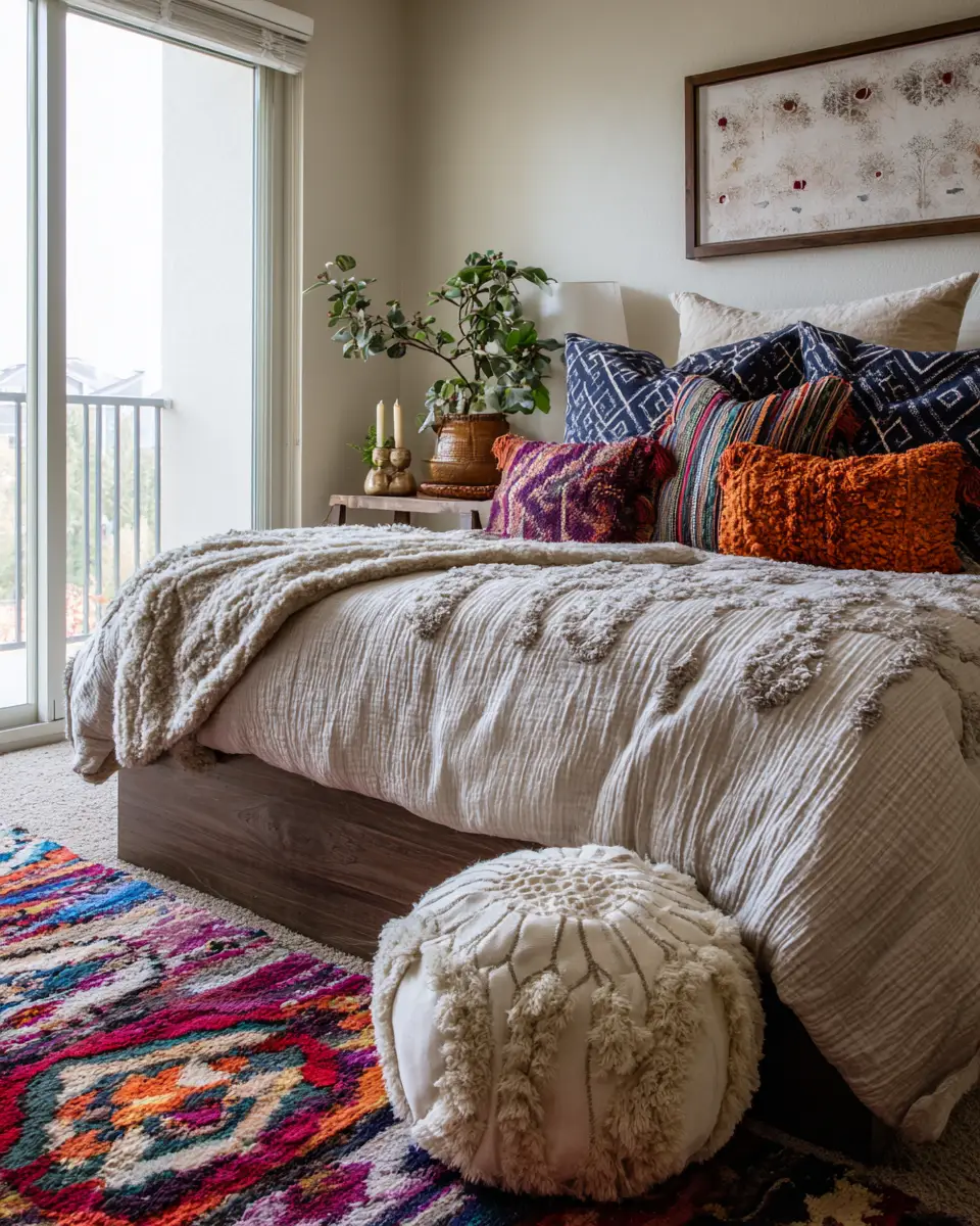 Patterned Bedroom Decor Ideas