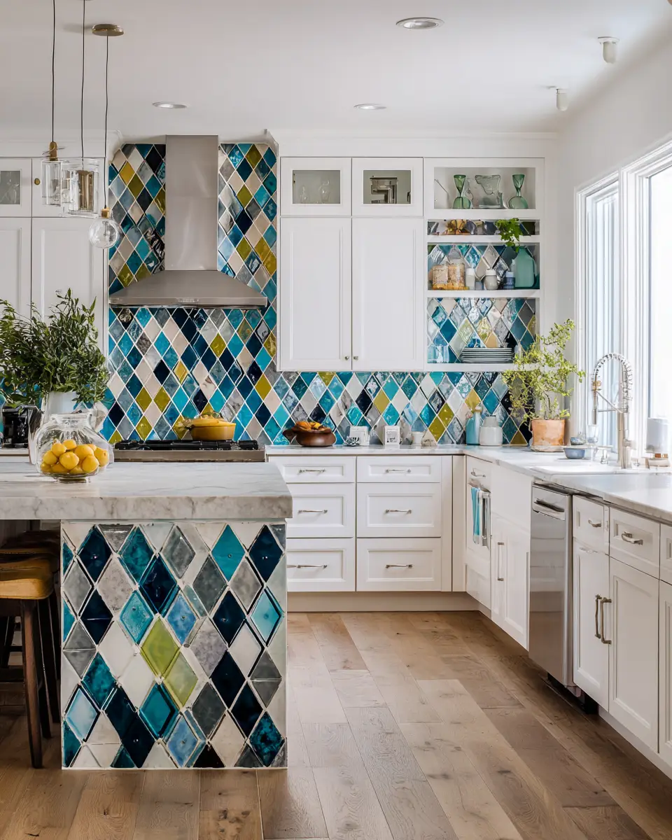 Patterned Kitchen Decor Ideas