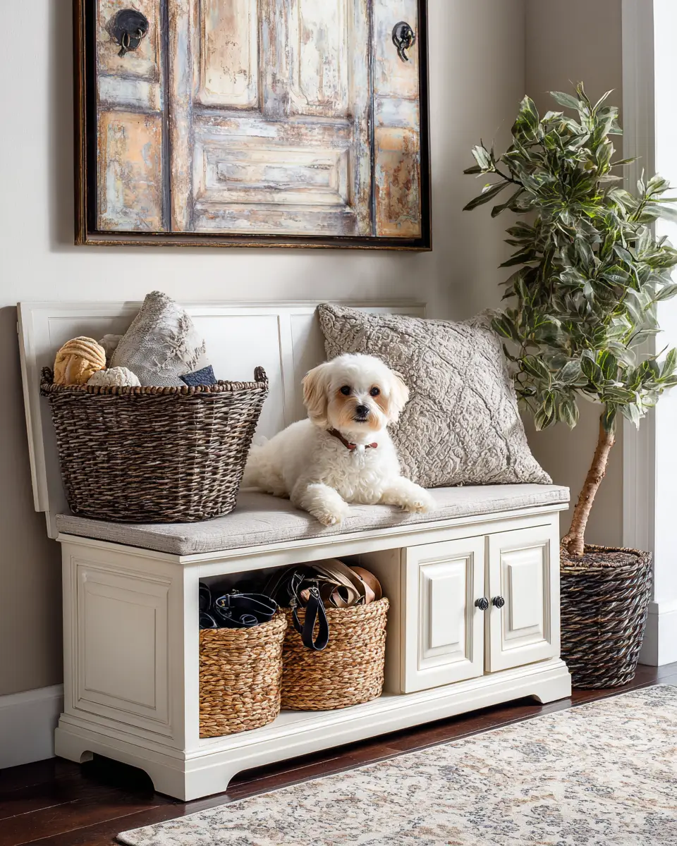 Pet-Friendly Entryway Decor Ideas