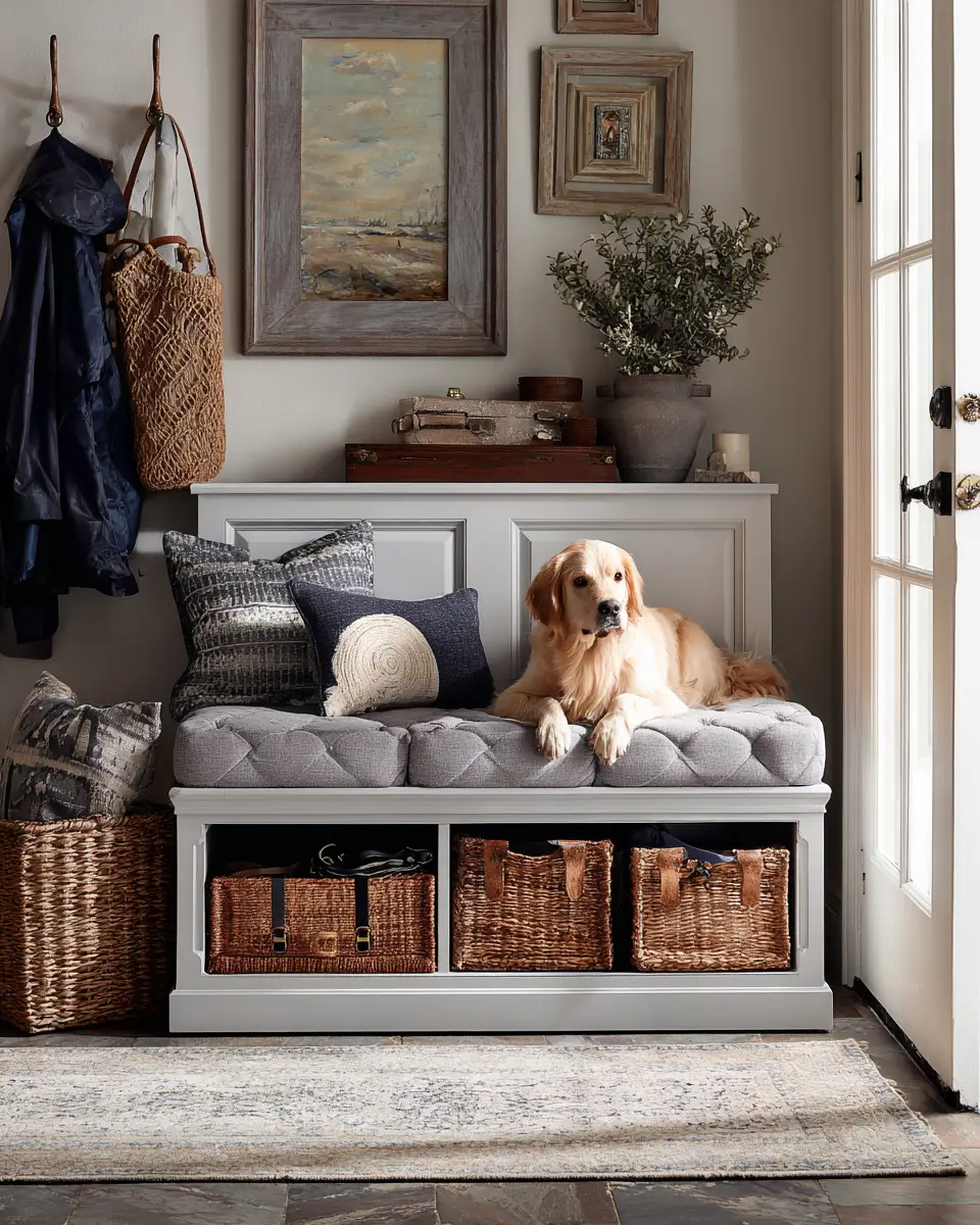 Pet-Friendly Entryway Decor Ideas