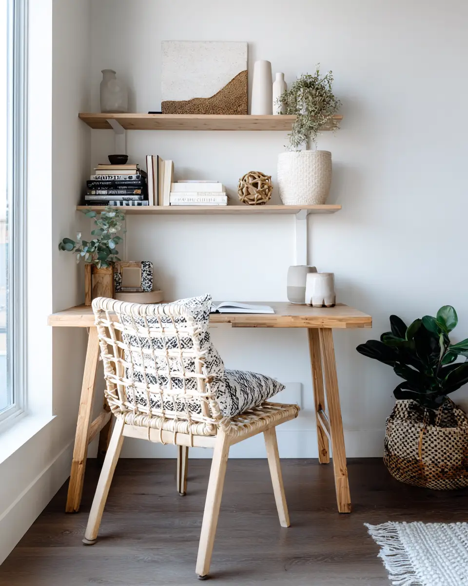 Rental Boho Home Office Decor Ideas