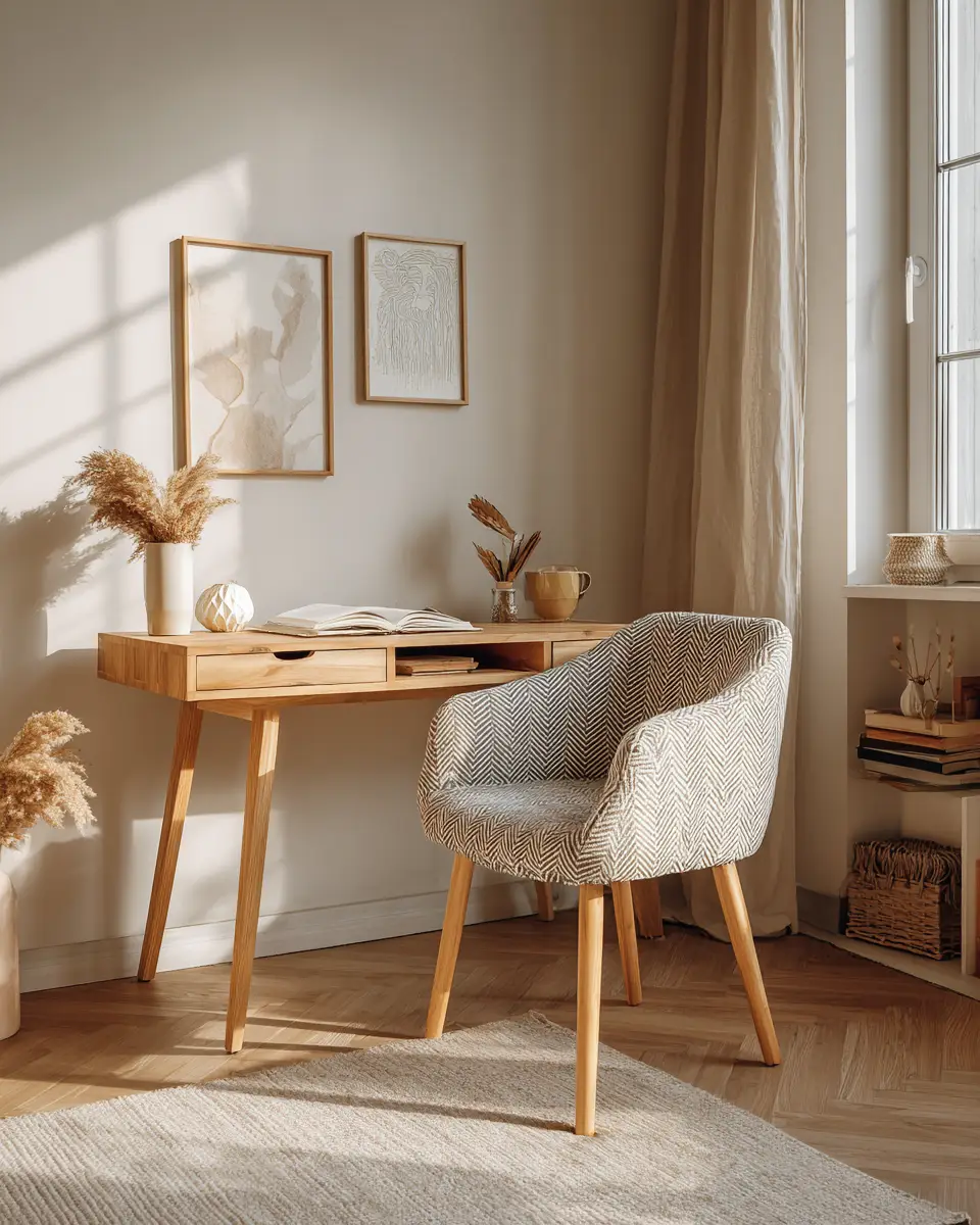 Rental Boho Home Office Decor Ideas