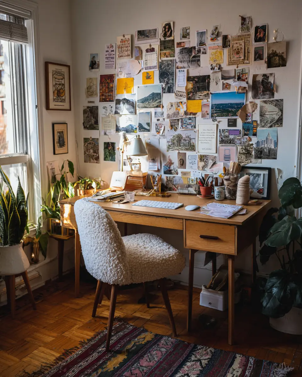 Rental Boho Home Office Decor Ideas