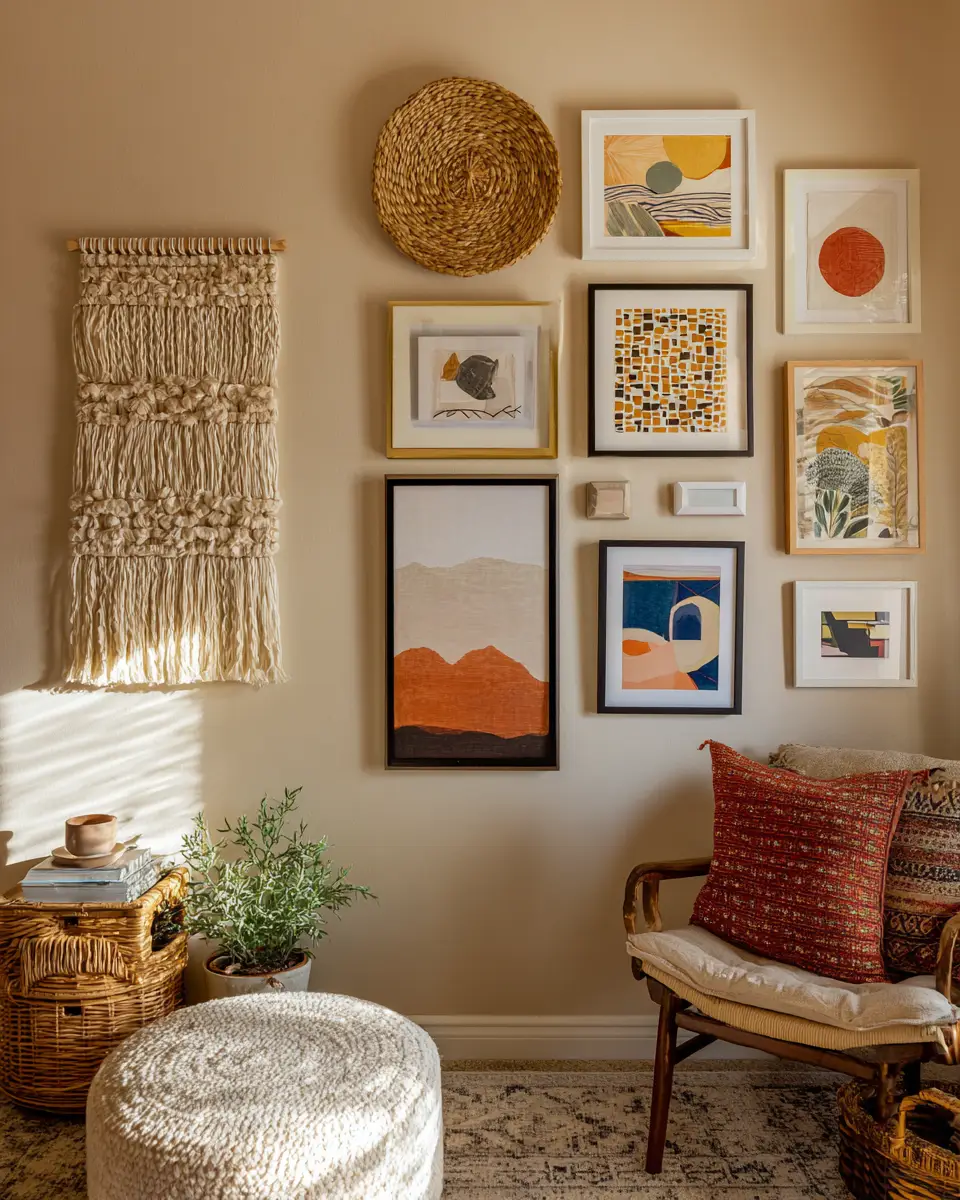 Rental Boho Home Office Decor Ideas