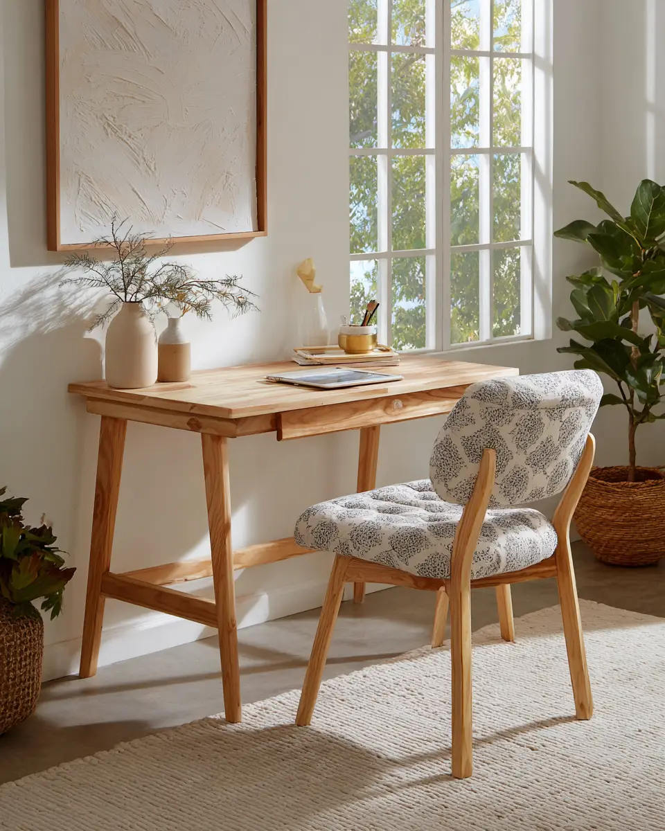 Rental Boho Home Office Decor Ideas