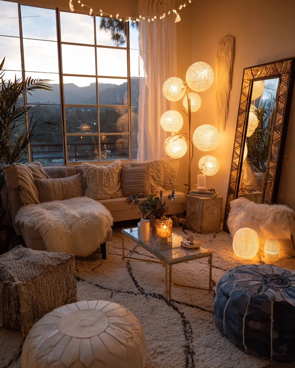 Rental Boho Living Room Decor Ideas