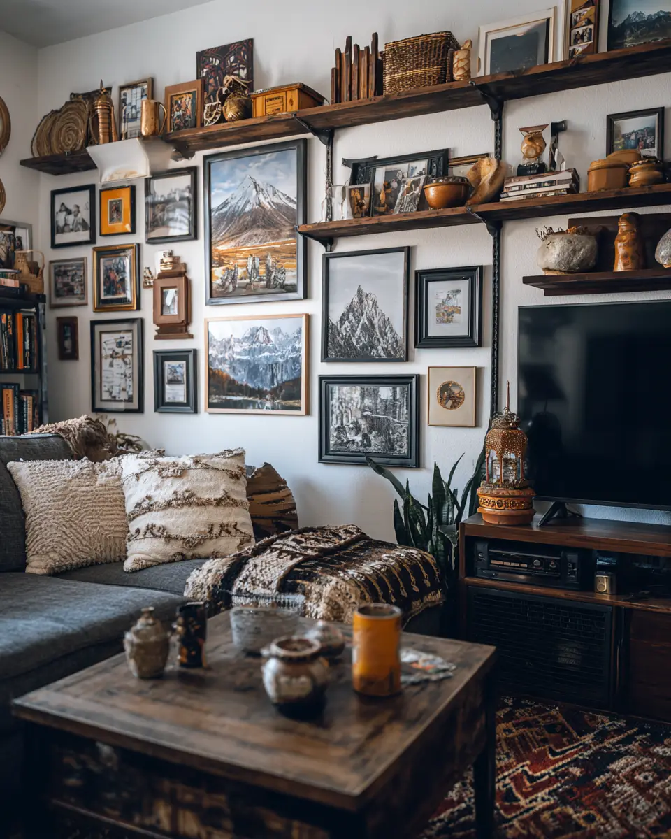 Rental Boho Living Room Decor Ideas