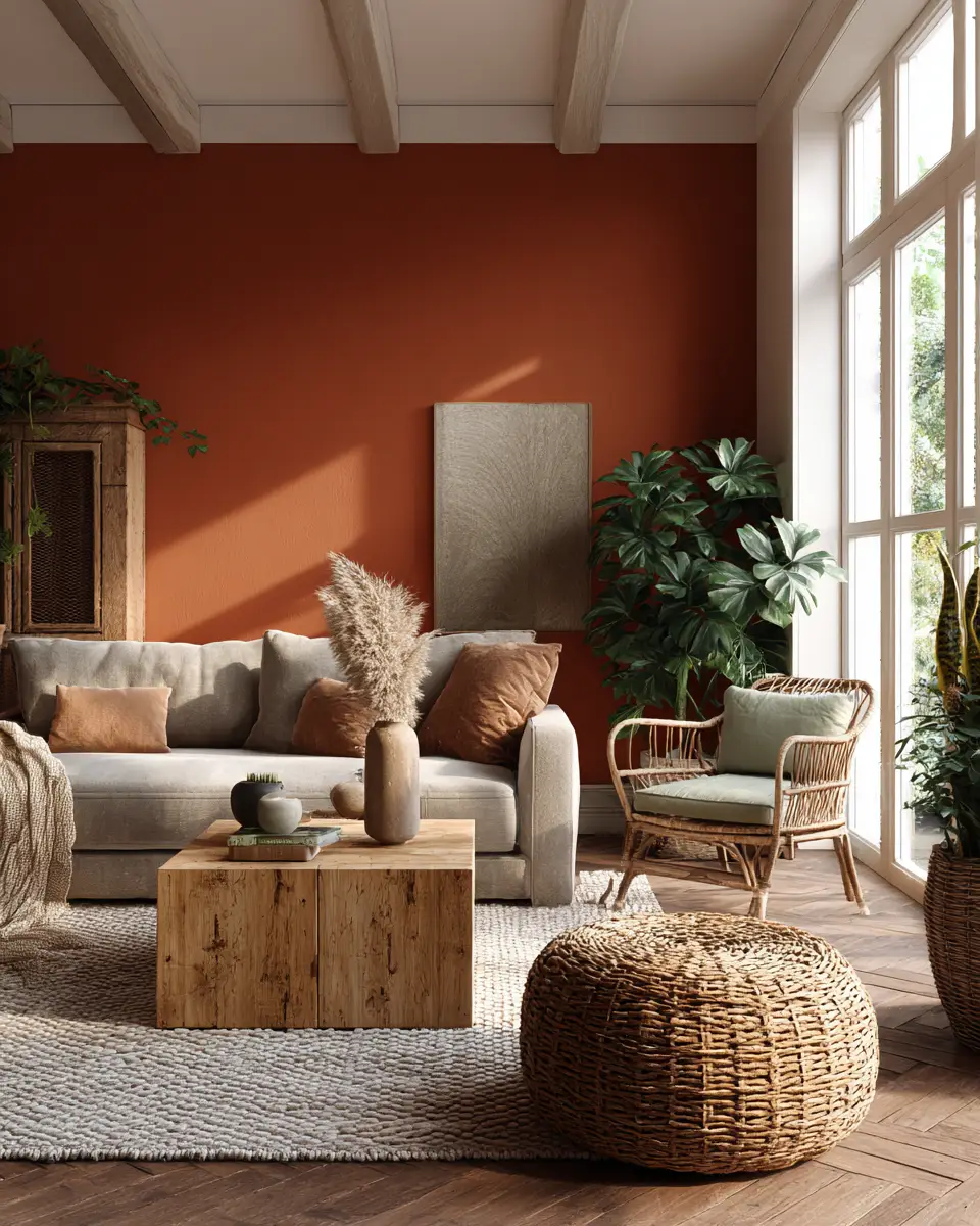 Rental Boho Living Room Decor Ideas