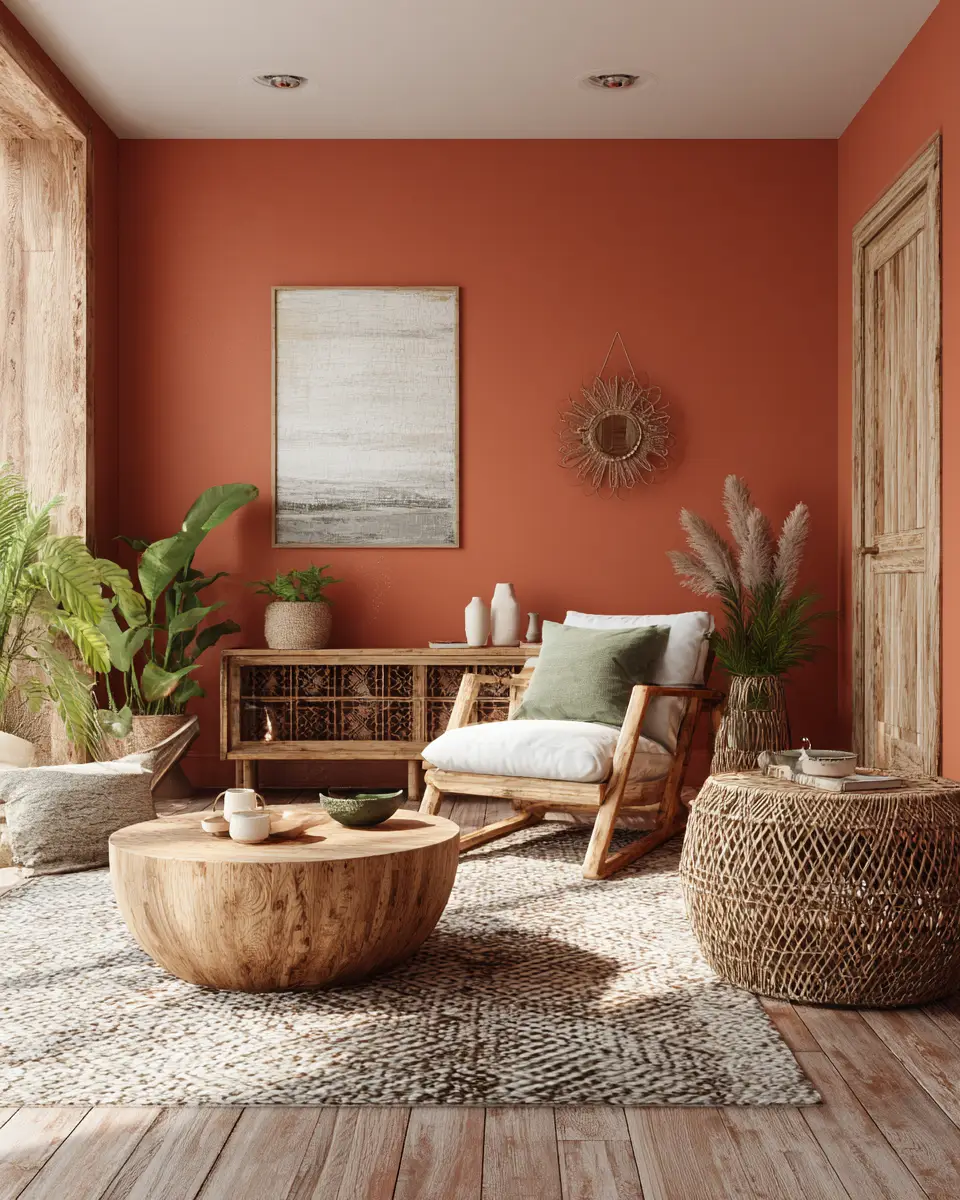 Rental Boho Living Room Decor Ideas