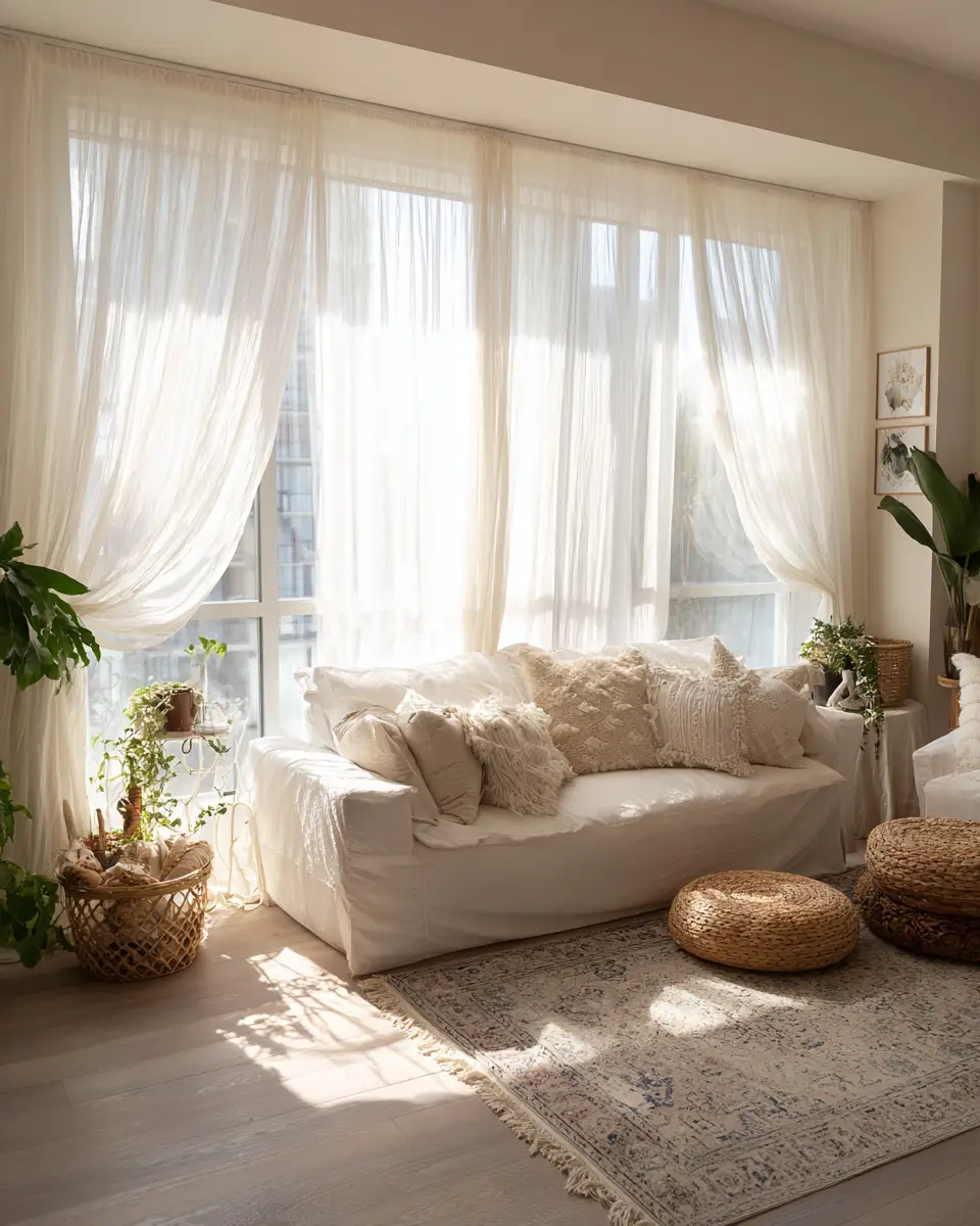 Rental Boho Living Room Decor Ideas