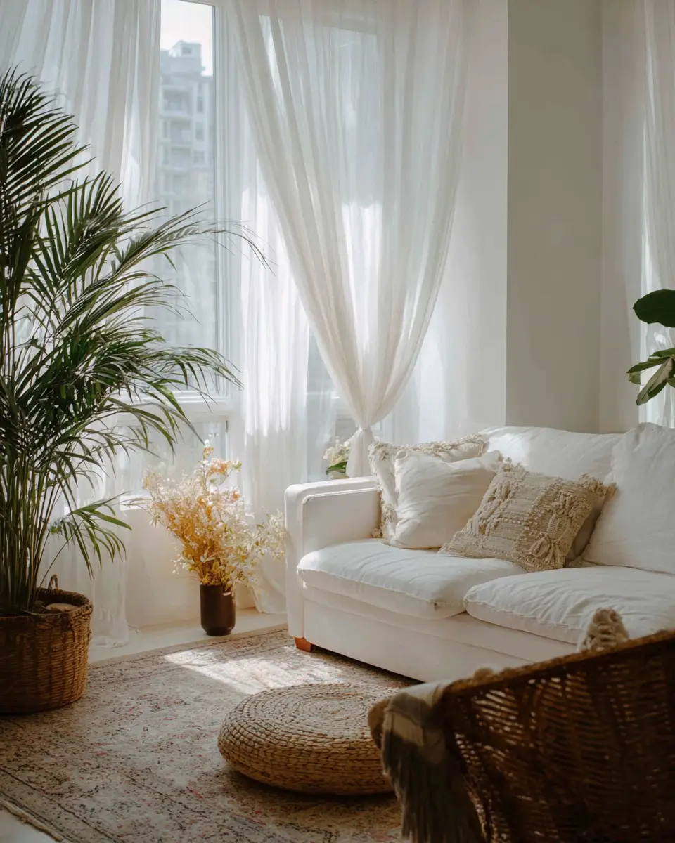 Rental Boho Living Room Decor Ideas