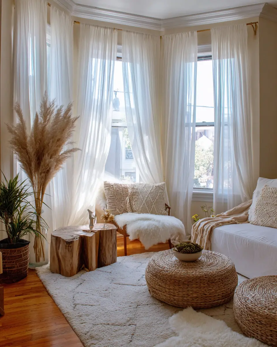 Rental Boho Living Room Decor Ideas
