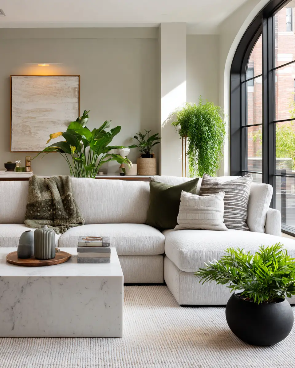 Rental Contemporary Living Room Decor Ideas