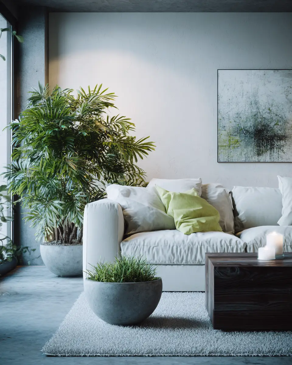 Rental Contemporary Living Room Decor Ideas