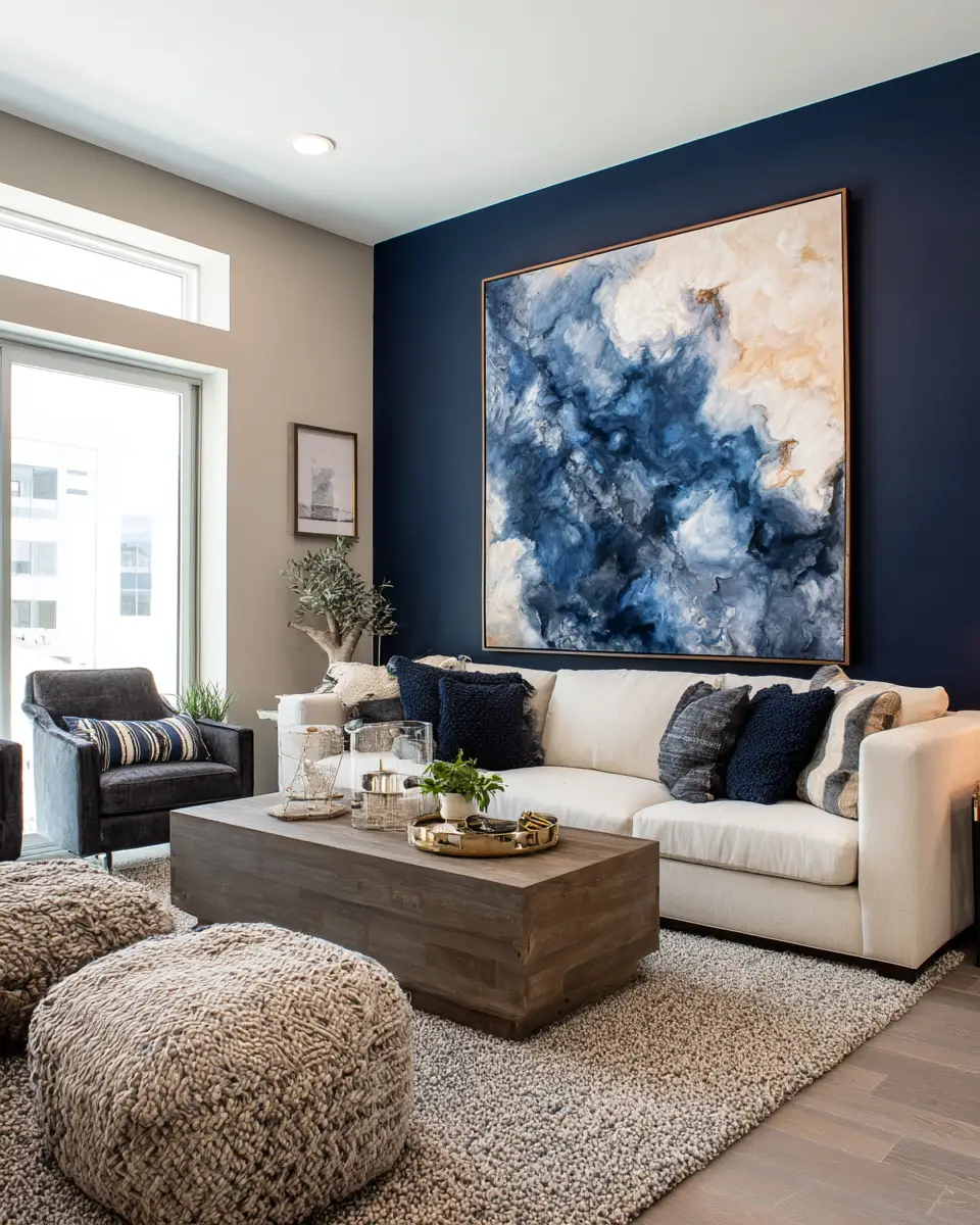 Rental Contemporary Living Room Decor Ideas