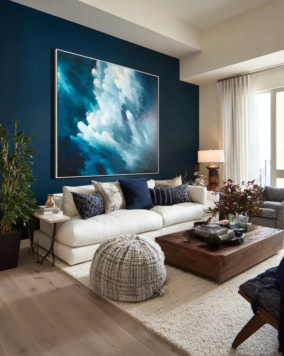 Rental Contemporary Living Room Decor Ideas