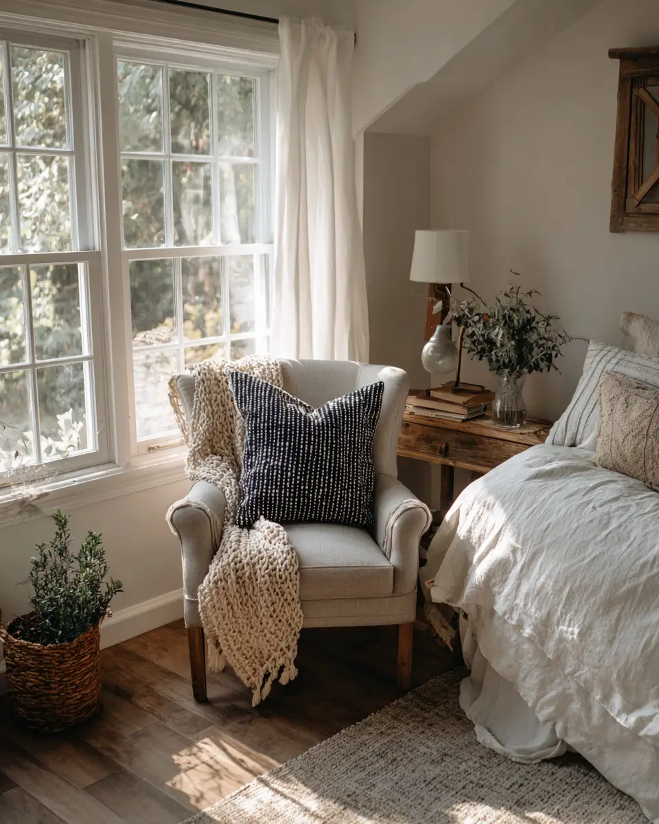 Rental Farmhouse Bedroom Decor Ideas