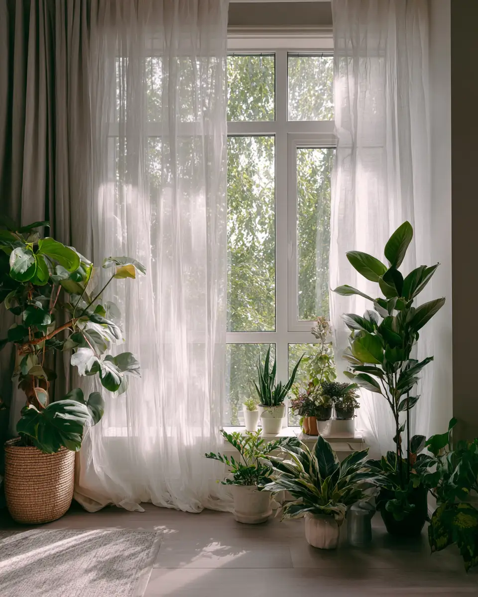 Rental Japandi Home Office Decor Ideas - Featured