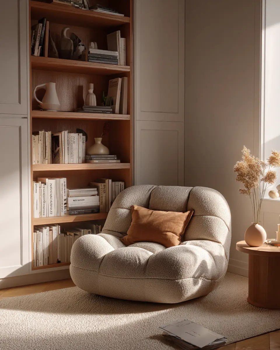 Rental Japandi Home Office Decor Ideas