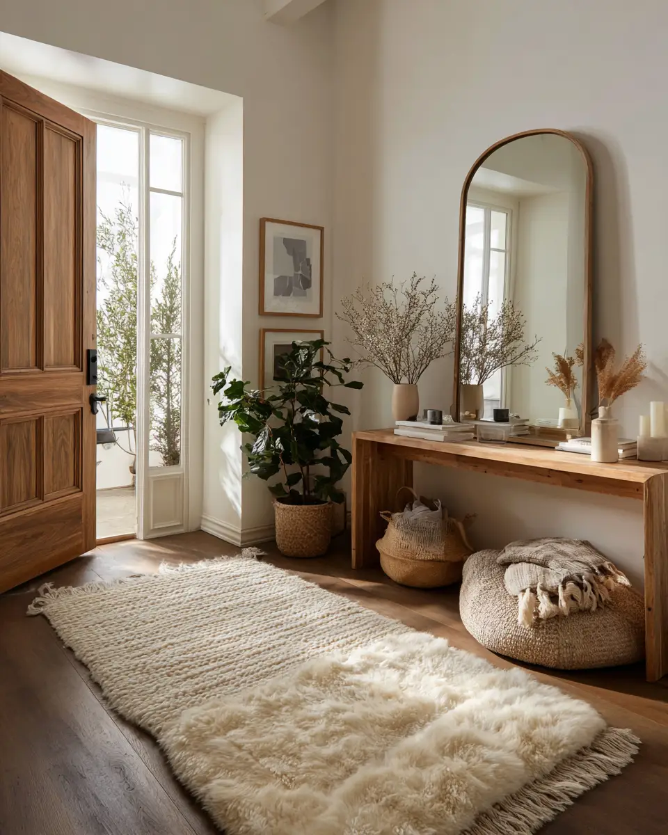 Rental Scandinavian Entryway Decor Ideas
