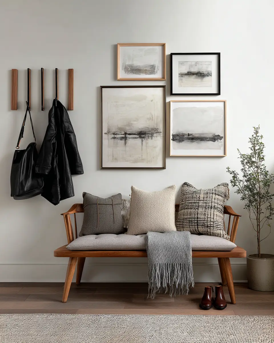 Rental Scandinavian Entryway Decor Ideas