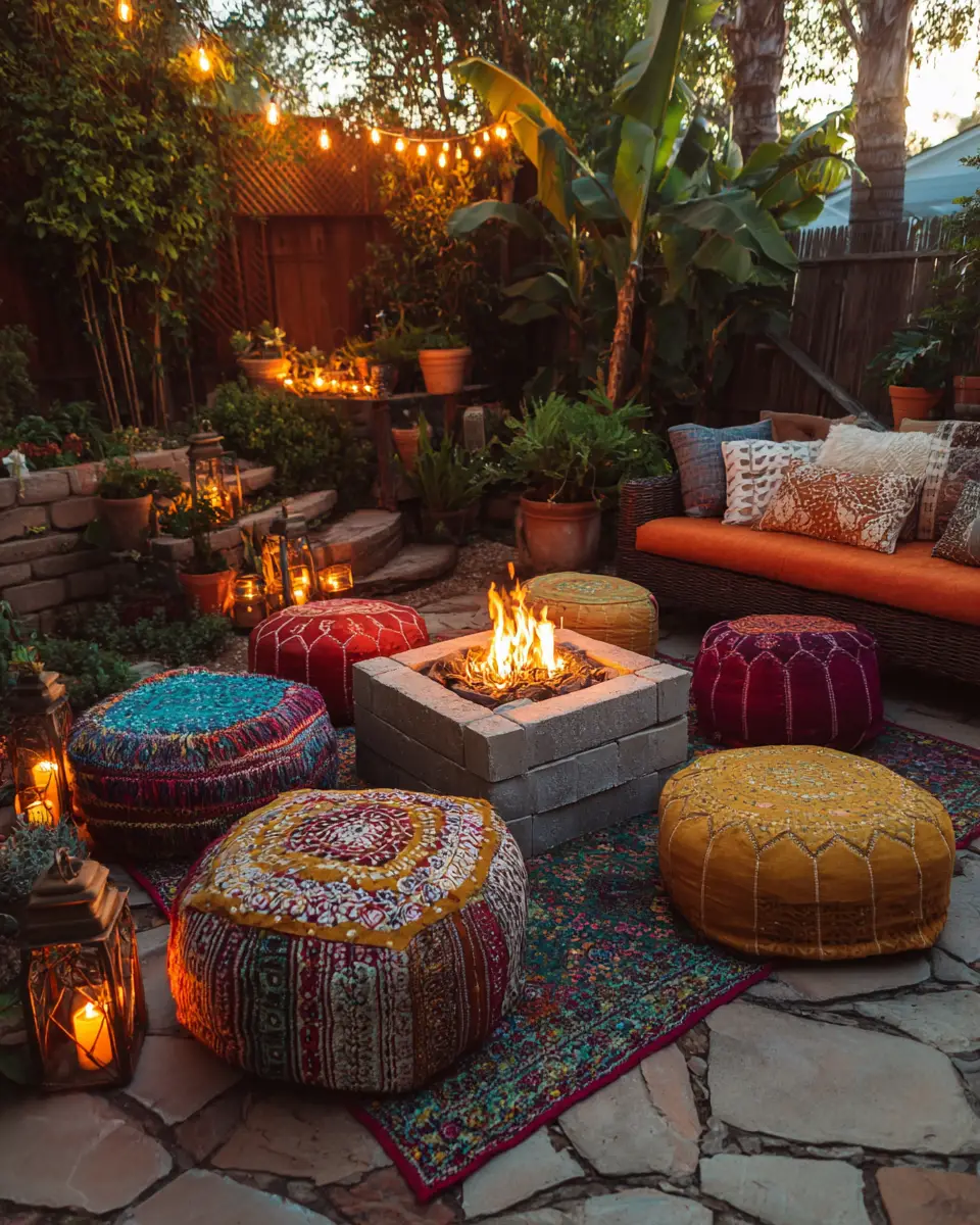 Renter-Friendly Boho Patio Decor Ideas