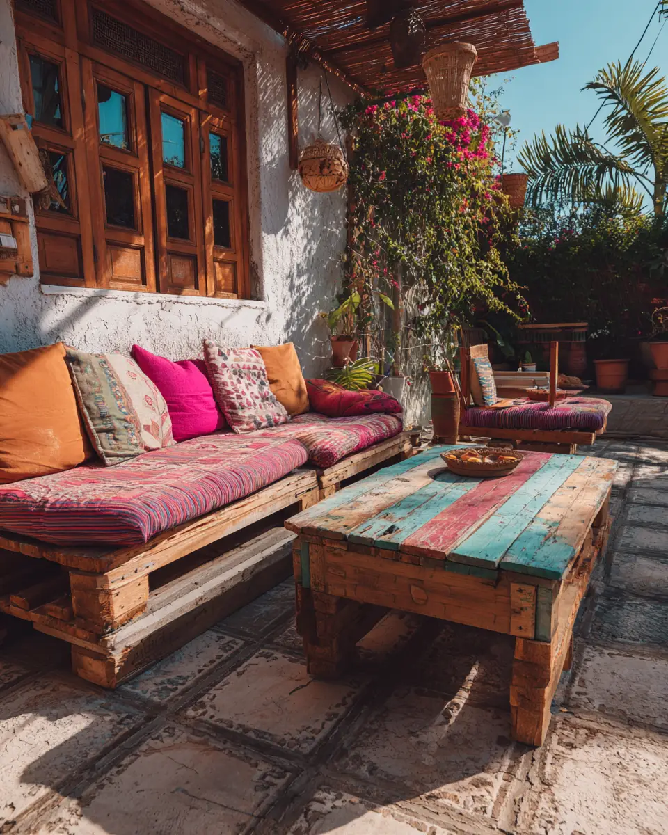 Renter-Friendly Boho Patio Decor Ideas