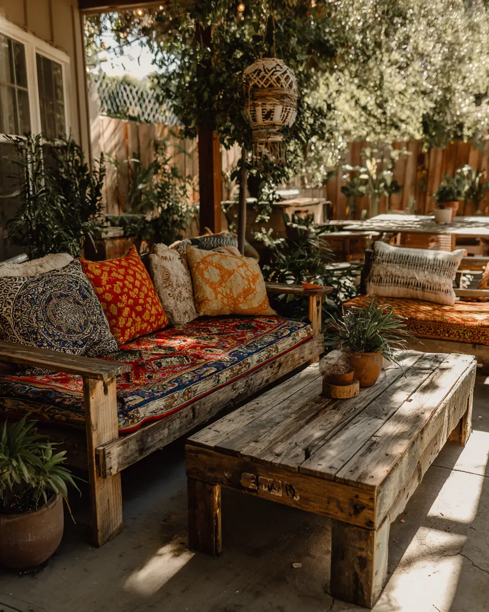 Renter-Friendly Boho Patio Decor Ideas