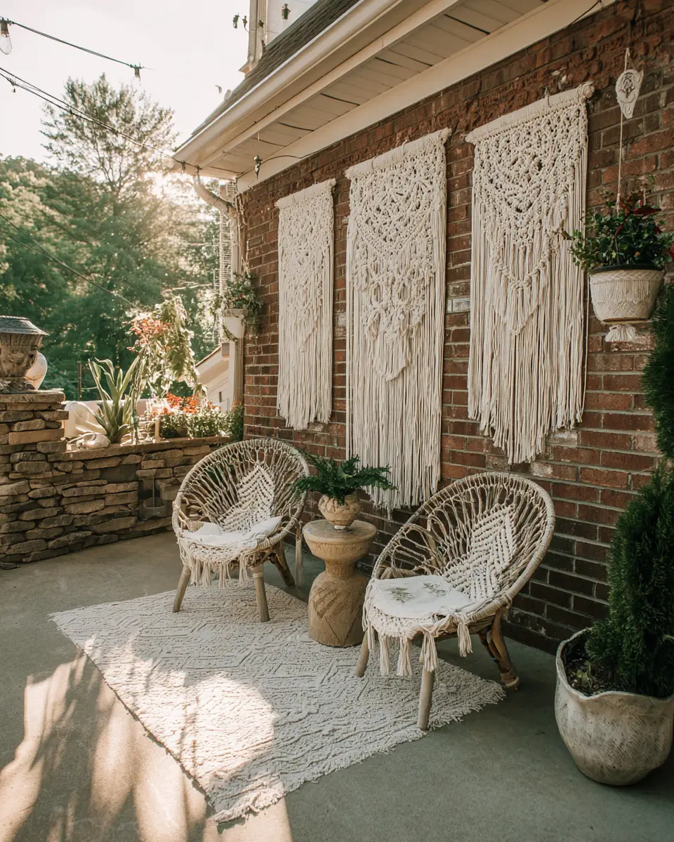 Renter-Friendly Boho Patio Decor Ideas