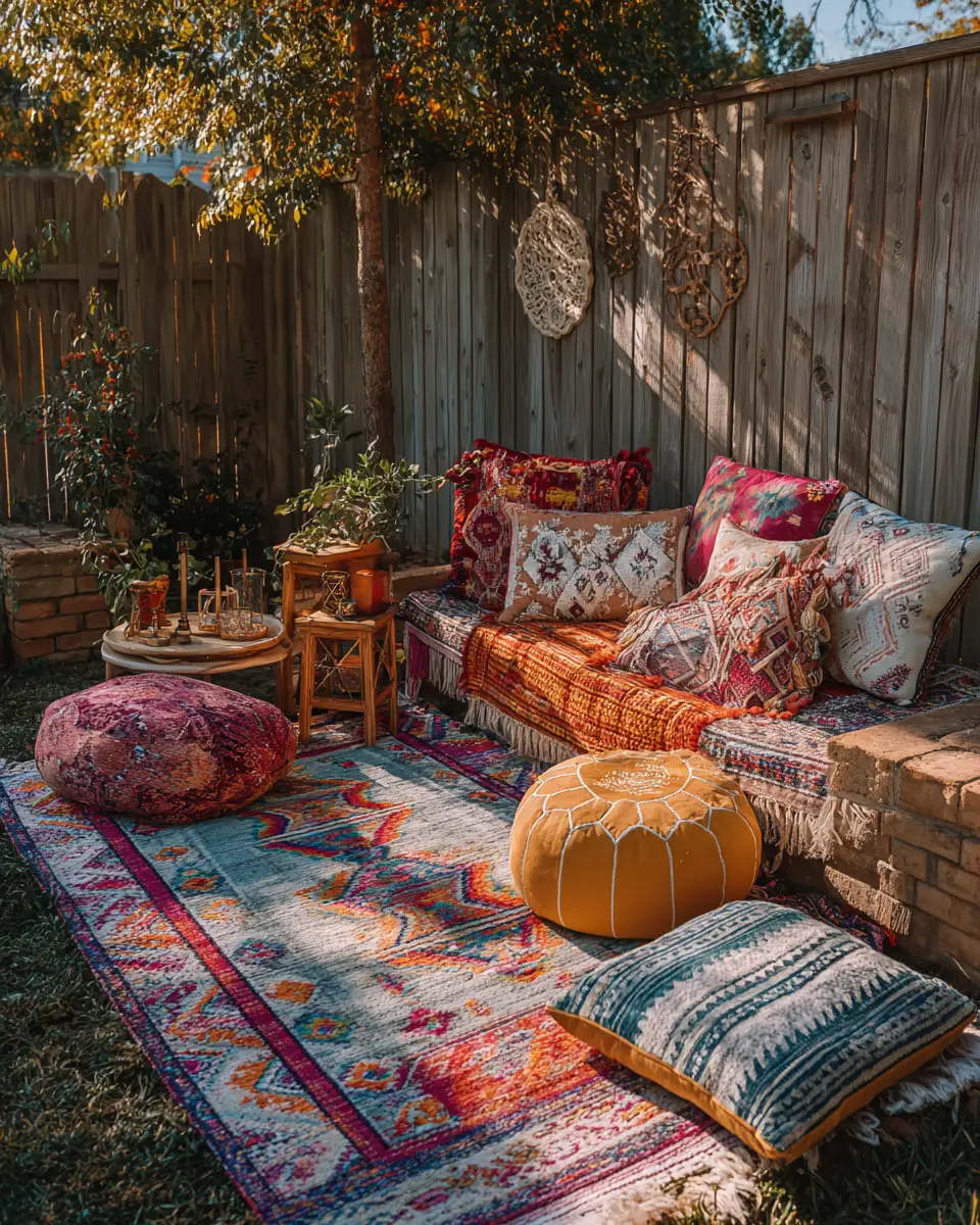 Renter-Friendly Boho Patio Decor Ideas