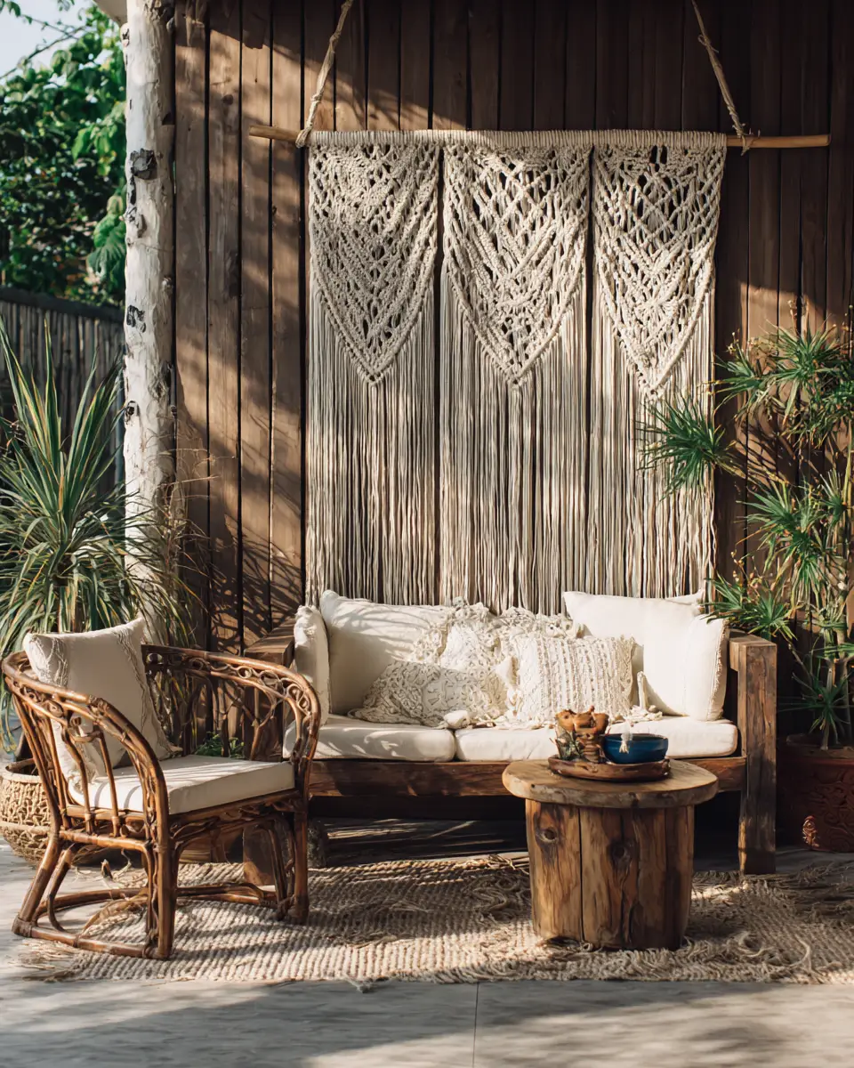 Renter-Friendly Boho Patio Decor Ideas