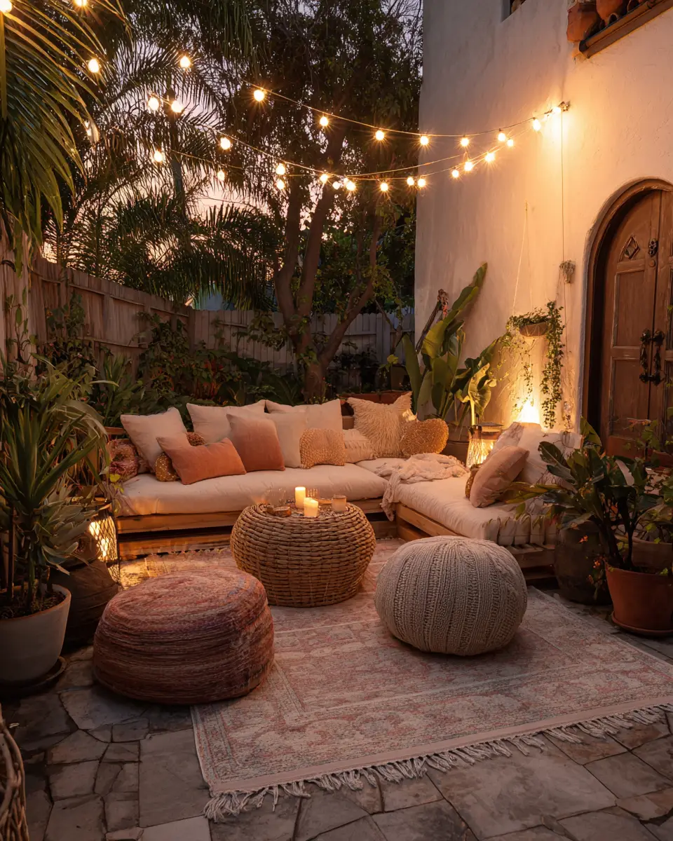 Renter-Friendly Boho Patio Decor Ideas
