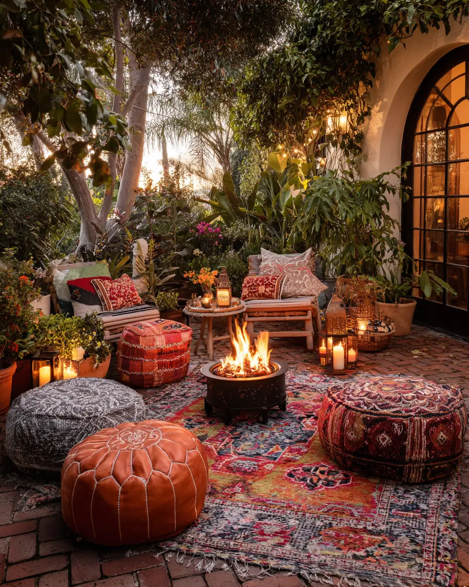Renter-Friendly Boho Patio Decor Ideas