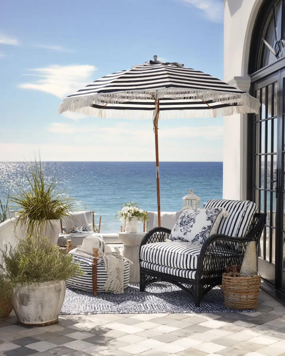 Renter-Friendly Coastal Patio Decor Ideas