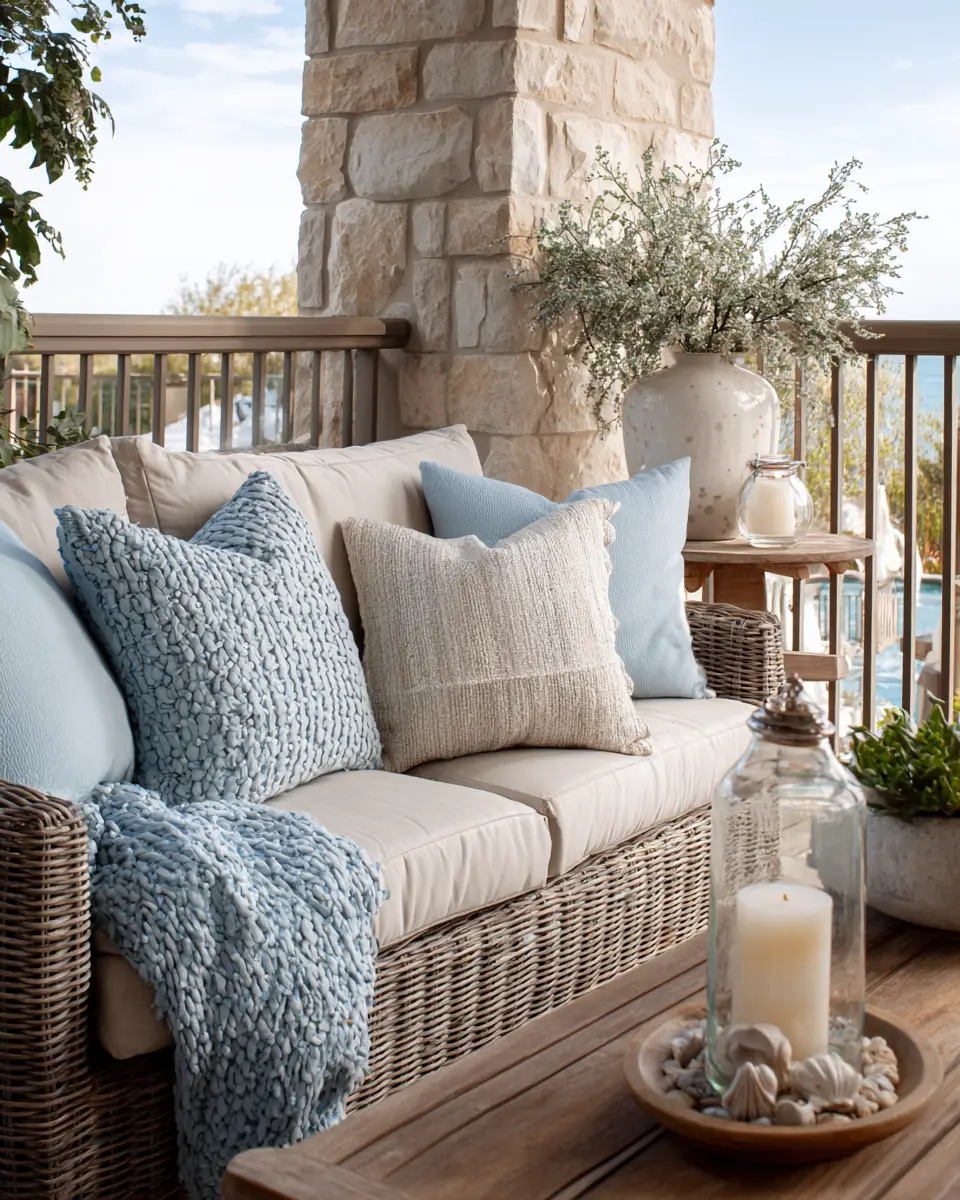 Renter-Friendly Coastal Patio Decor Ideas